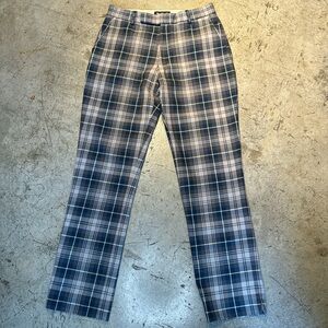 IJP design plaid golf pants men’s trousers size 34